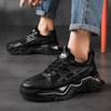 Мужская спортивная обувь на толстой подошве, обувь для папы, меняющая цвет спортивная мужская обувь, осенние новые кроссовки с дышащей сеткой, спортивные кроссовки для фитнеса
