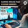 Hioc Gaming Mouse Pad Special Size 3mm Thick Cloth Surface Rubber Base Response Durability Simple Design Great for Business Use HG250 Large/Small