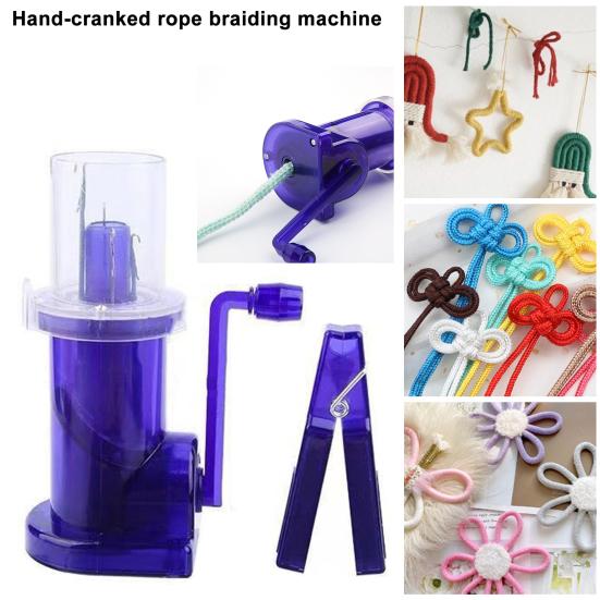 Ручная вязальная машина DIY Ручная работа Плетеная веревка Вязание ткацких станков Катушка для вязания Ручная вязка Инструменты для плетения браслетов