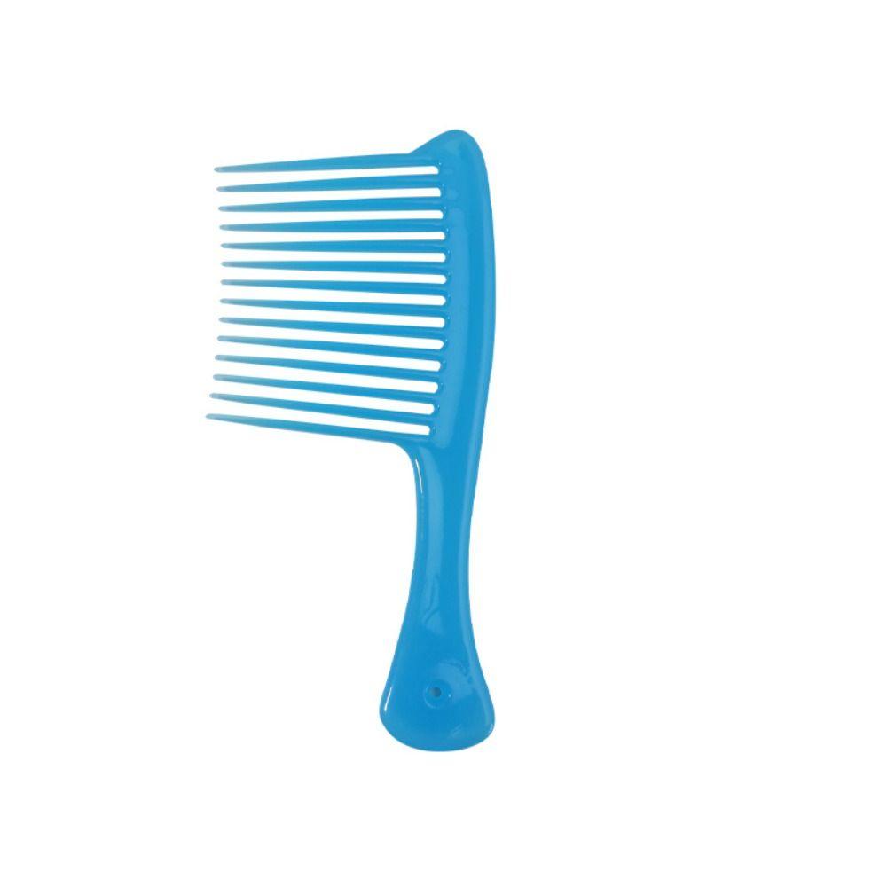 Парикмахерская Большая Расческа с Широкими Зубьями Антистатическая Расческа для Масляной Укладки Кисть для Окрашивания и Укладки Уменьшает Выпадение Волос
