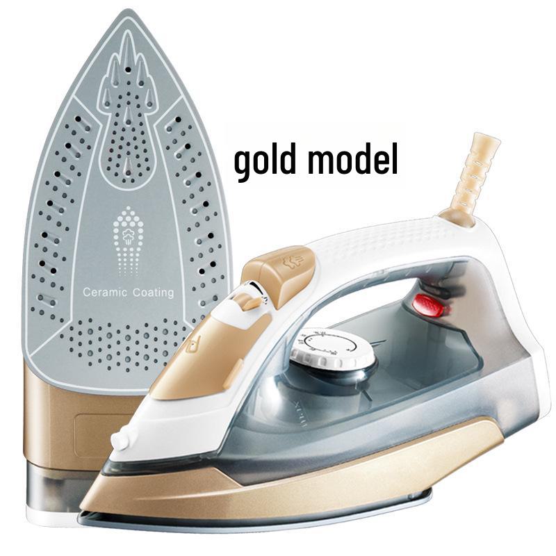 Компактный электрический паровой утюг двойного назначения для влажной и сухой глажки для дома