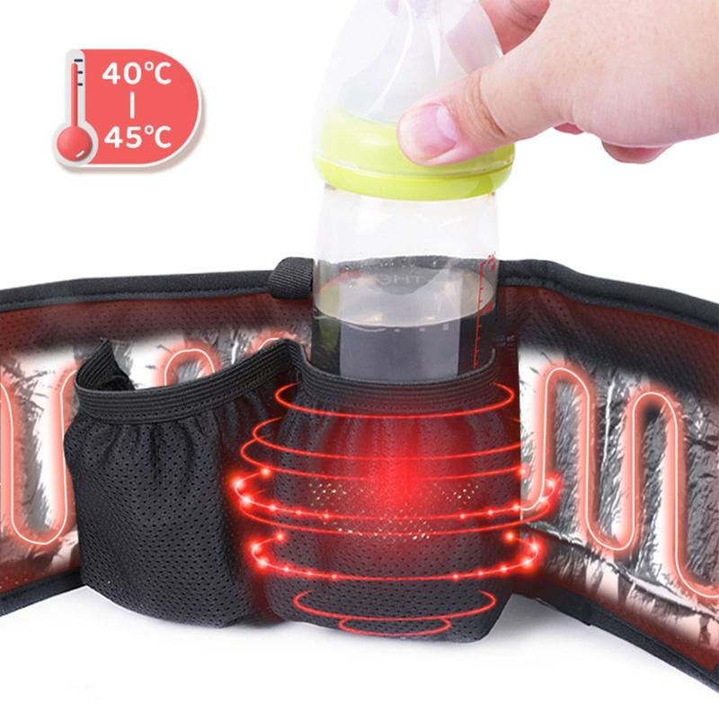 Insulated Bottle Holder Case Portable and Convenient Feeding Bottle Insulation Sleeve Warm Keeper for Parents Travel