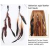 Extensions Comb Headdress Feather Hair Rope Hippie Headpieces Headband Headwear Novelty Hairclips