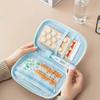 Нейлоновая портативная дорожная медицинская сумка Милый водонепроницаемый набор для экстренной помощи Мягкий чехол для хранения лекарств Удобный домашний набор первой помощи