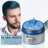 100ML Disposable Hair Dye Cream Colorful Natural Plants Washable Safe Men Women Unisex Temporary Hair Coloring Wax Instant Hairstyle Color Clay Gel