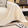 Anti Slip Sofa Towel Anti-Cat Scratch Cloth Sofa Cover Teddy Velvet Waterproof Multi-Functional Sofa Cover Cloth Towel