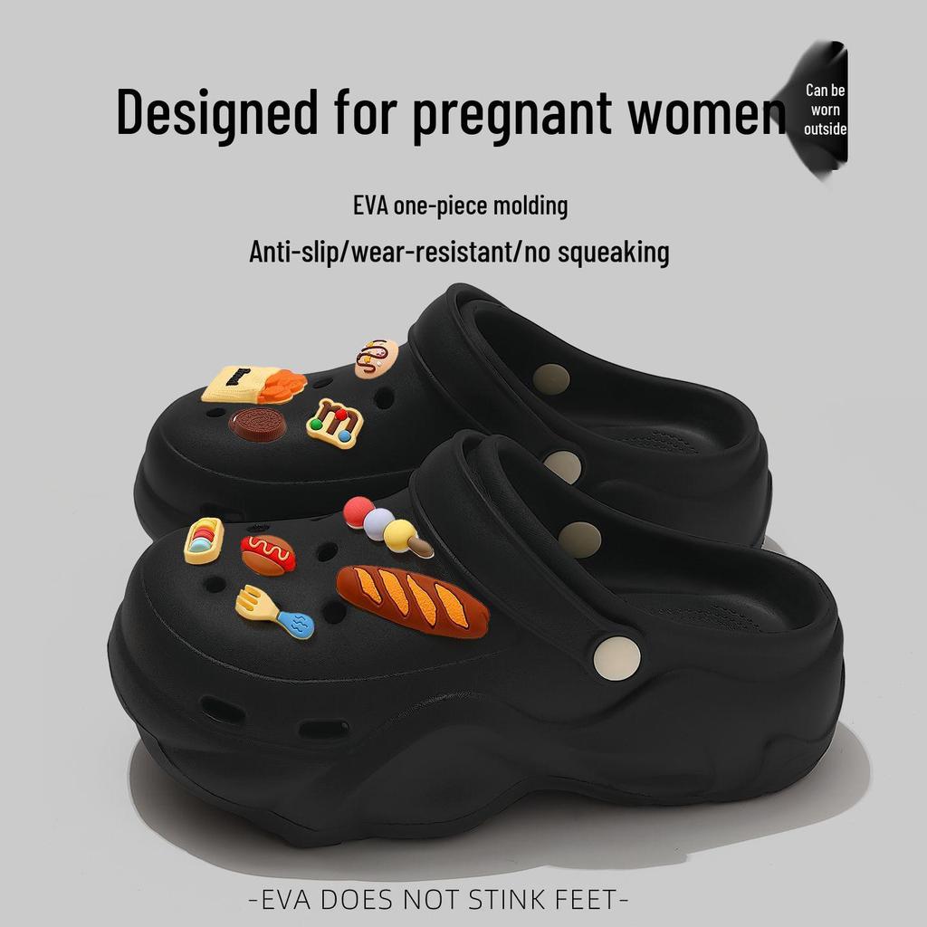 Новые летние женские Crocs 2025: Поддержка свода стопы, Толстая подошва, Внешний слой из ЭВА, Нескользящая, Мягкая подошва.