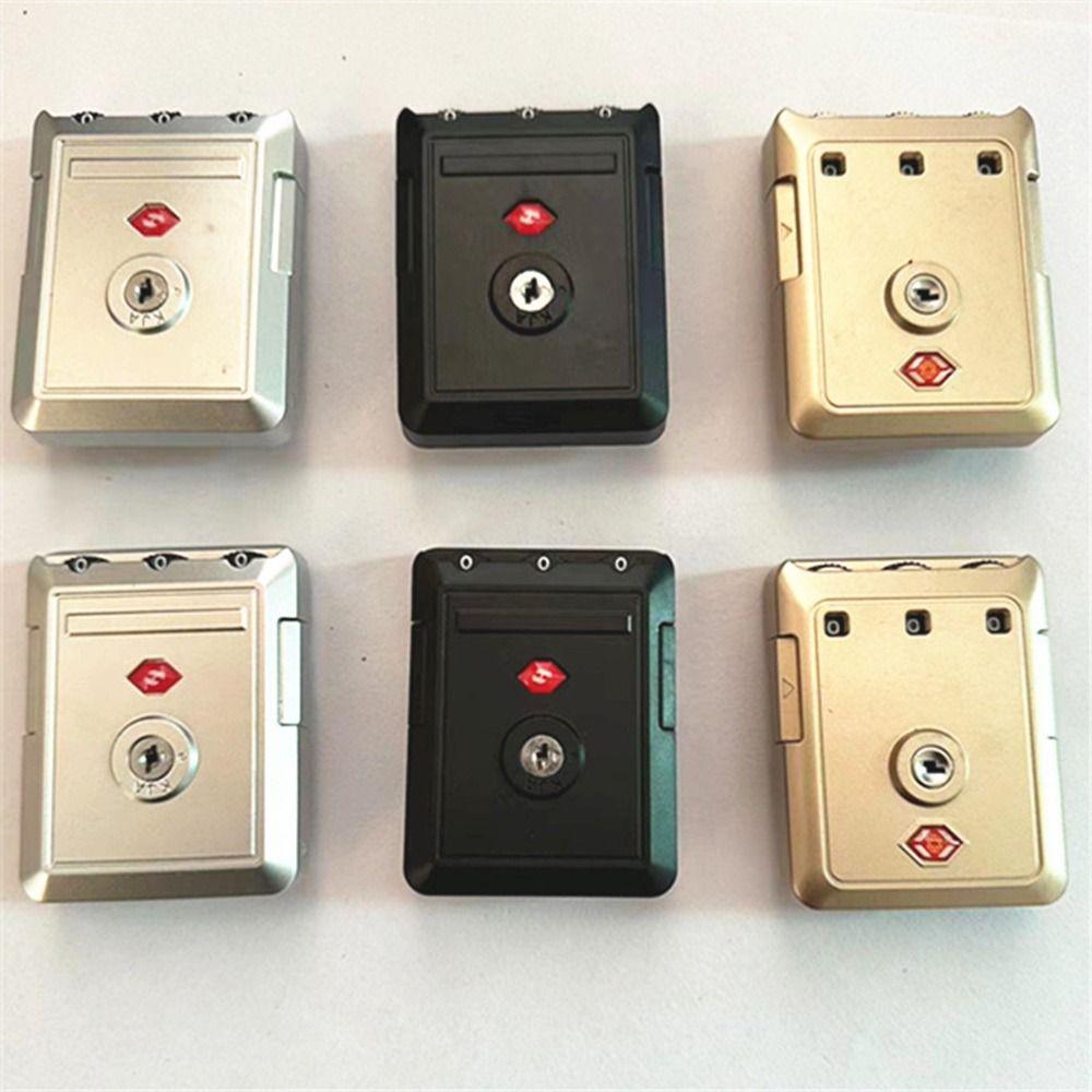 Защелка-замок 3-значный кодовый замок Инструмент безопасности Чемодан Багаж Кодовый замок Путешествие