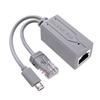 Compactly USB PoE Splitter for Efficient 48V To 5V Conversion with USB 5V Output for Various Devices Easy To Use
