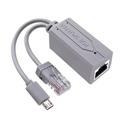 Компактный USB PoE сплиттер для эффективного преобразования 48 В в 5 В с USB 5 В выходом для различных устройств, простой в использовании