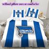 Hertha BSC II Узорный Комплект Постельного Белья Одеяло Покрывало Наволочка Домашний Декор Подарок на День Рождения (1 пододеяльник + 2 наволочки, без наполнителя)