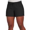 Summer Women's Pants Elastic High Waist Large Pockets Casual Sports Shorts