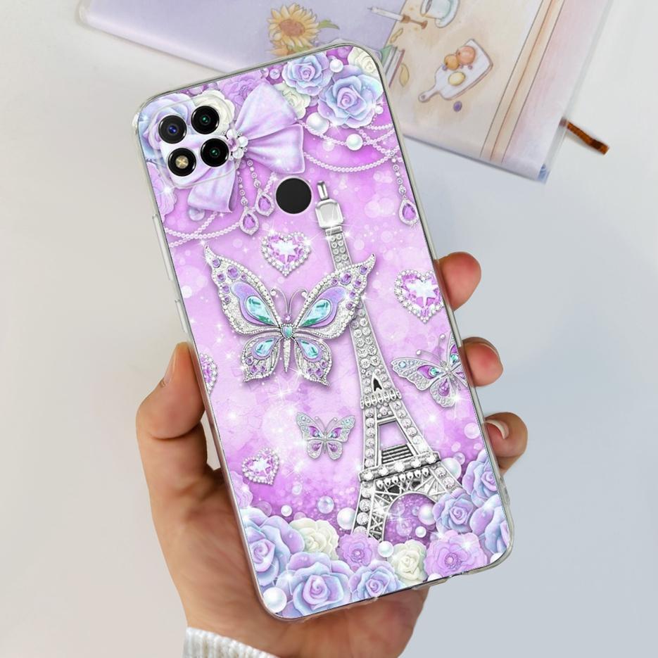 Чехол для Xiaomi Redmi 9C Милый Космонавт Мягкий Силиконовый Чехол для Телефона Для Xiaomi Redmi 9C NFC 9 C Redmi9C Задняя Крышка 6.53'' Funda Capa