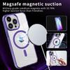 Magnetic Case for iPhone 13 Pro Max,PC+TPU Transparent Phone Cover Compatible with MagSafe