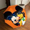 1pc Mickey Pluto Automatic Folding Umbrella, 8-Rib Durable Frame, Durable Foldable Design - Elegant Gift for Commute Yy251210098