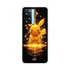 Чехол - MANIACASE - Oppo A57 4G - Черный - Пикачу Молния - Гибкий