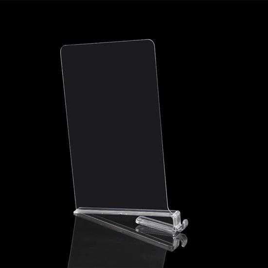 2/4/6Pcs Clear Acrylic Shelf Dividers Organizer Shoes Clothes Purses Blankets Closet Separators for Bedroom