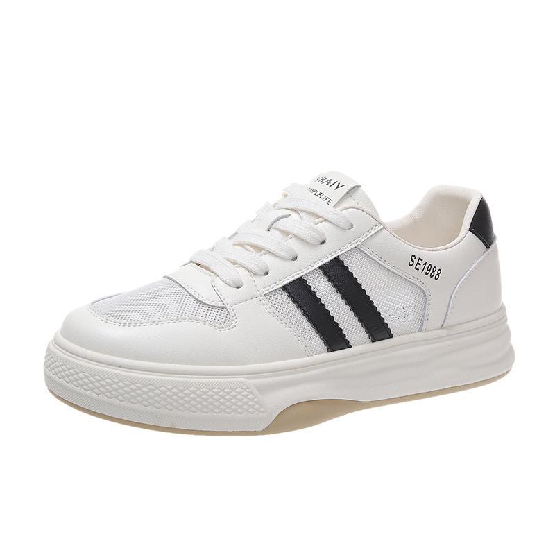 Кожаные сетчатые дышащие тонкие белые туфли на плоской подошве женские летние новые однотонные туфли на мягкой подошве повседневные спортивные туфли для сноуборда