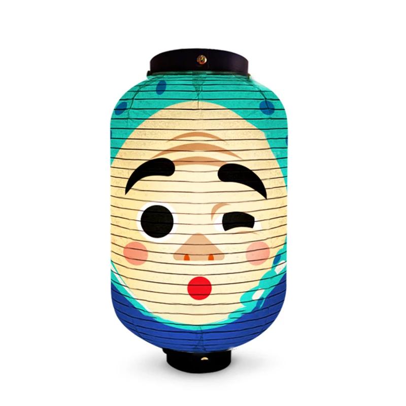 Waterproof Japanese Style Hanging Lantern Sashimi Sushi Pub Bistro Restaurant Izakaya Lantern Party Decor Grimace Lantern