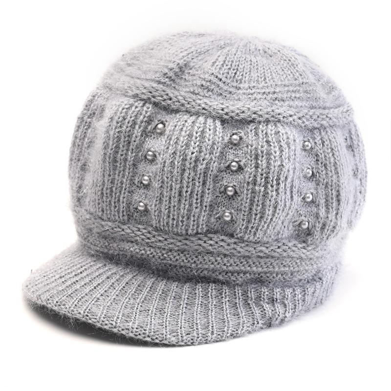 Осенне-зимние вязаные шапки, детские универсальные шапки из старой шерсти, флисовые утолщенные термошапки