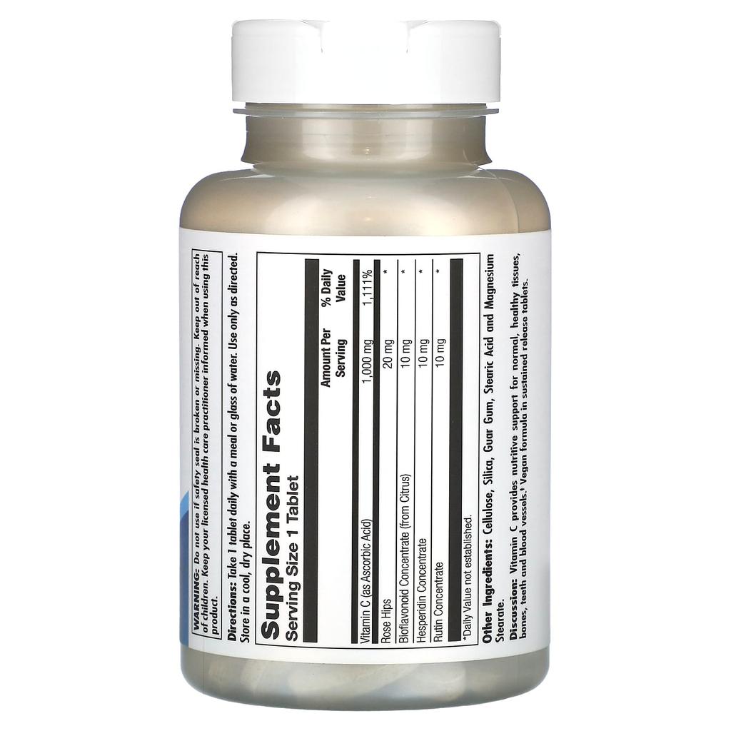 C 1000+ Sustained Release, 100 Tablets