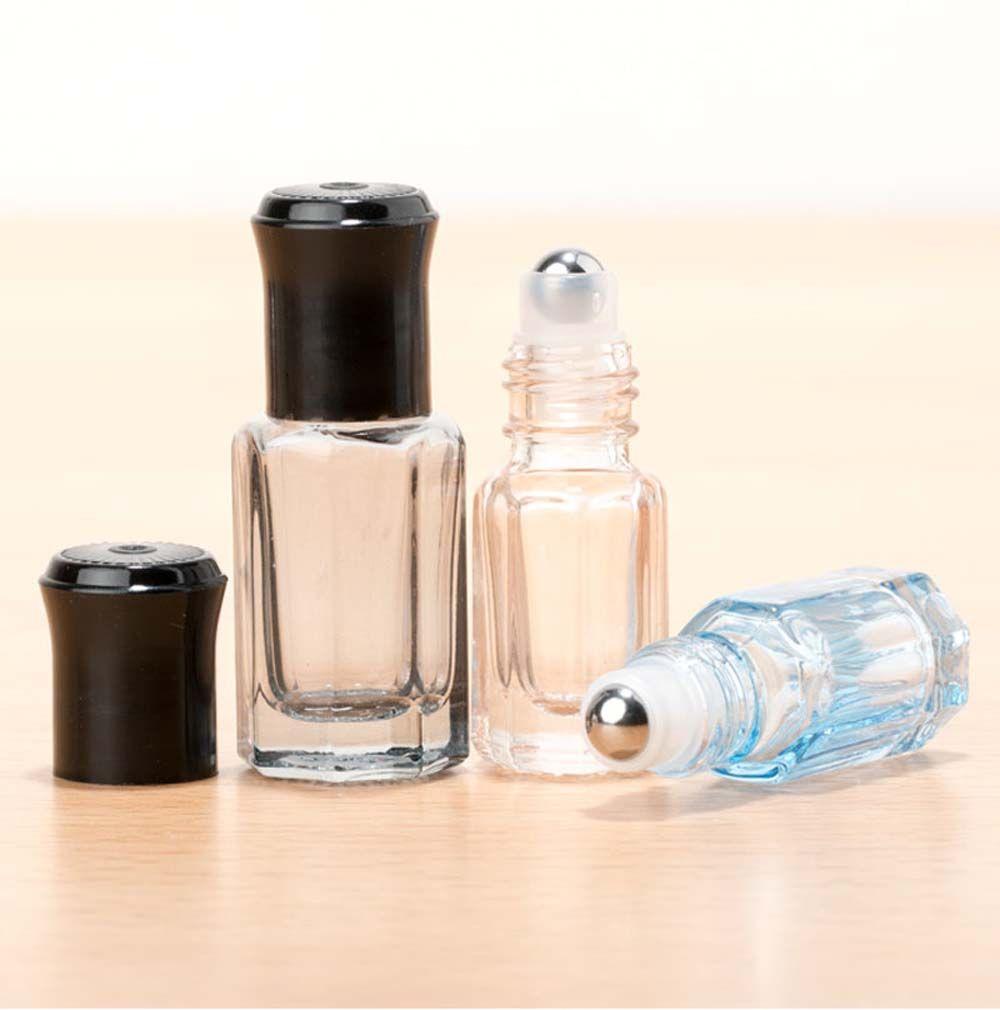 Refillable Bottles Rolling Empty Bottles Glass bottle Oil Bottles Roller Ball Vial Perfume Bottles