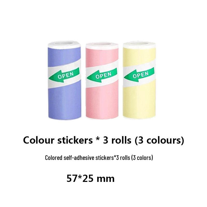 Mini Coreless Self-Adhesive Thermal Printer Paper for Cash Register and Photo Labels