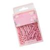 70 Pcs 50mm Length Paper Clips Pink/ Purple/ Green Metal Paper Clips Portable Paper Clips  Office