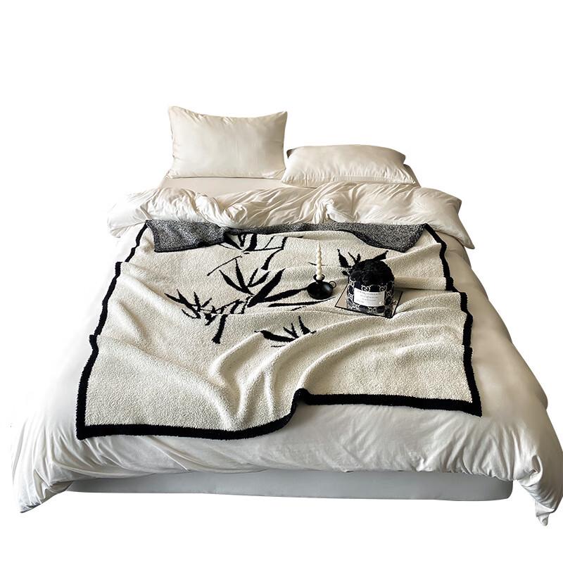 OEING Ink Bamboo Forest Blanket