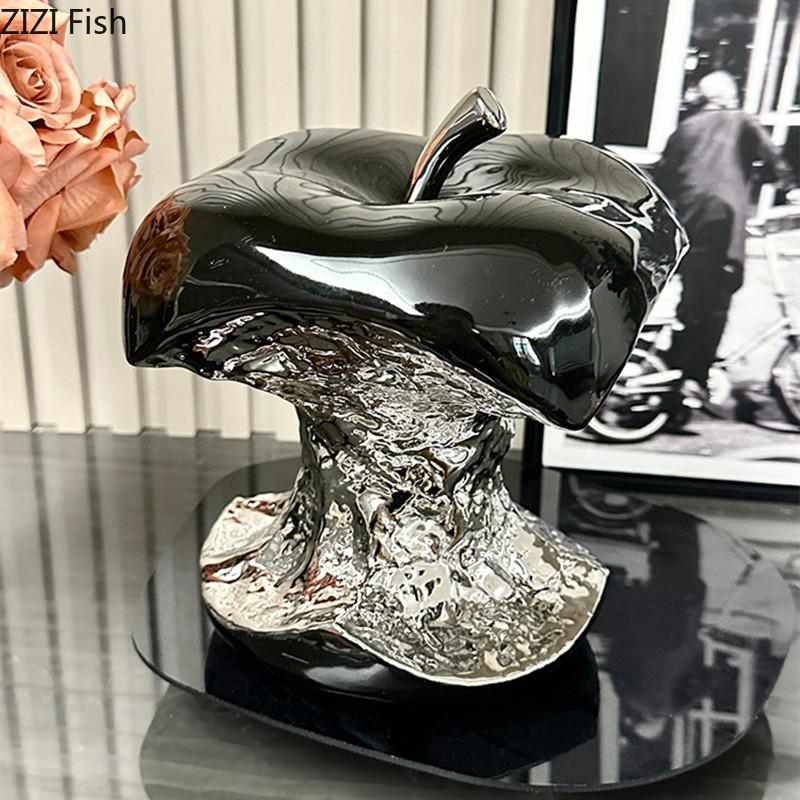 Абстрактное моделирование Apple Украшения Креативные керамические изделия Гостиная Фойе Украшения Искусство Украшения для дома Аксессуары