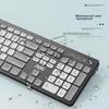 AOC KM720 Wireless Keyboard And Mouse Combo, Computer Keyboard, Contrasting Color Keyboard, Splash-Proof Design, Black