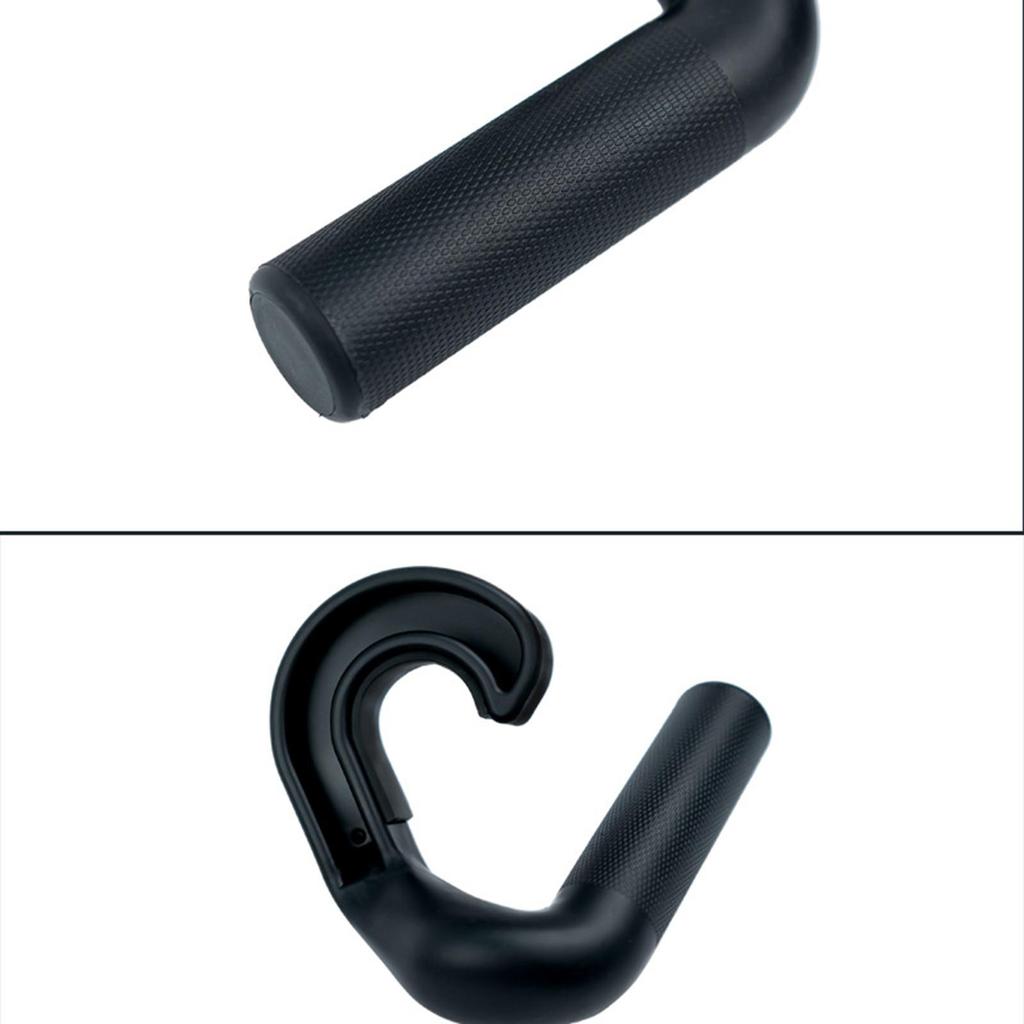2Pcs Cable Machine Handles Grip Handle Attachment Angled Hand Grips Pull Up Down