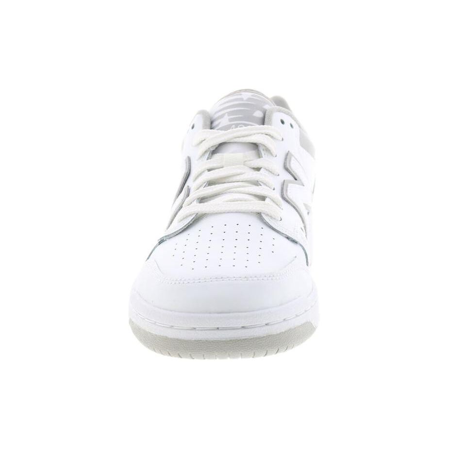 New Balance 480 Белые Кроссовки Унисекс из Серого Материала BB480LGM