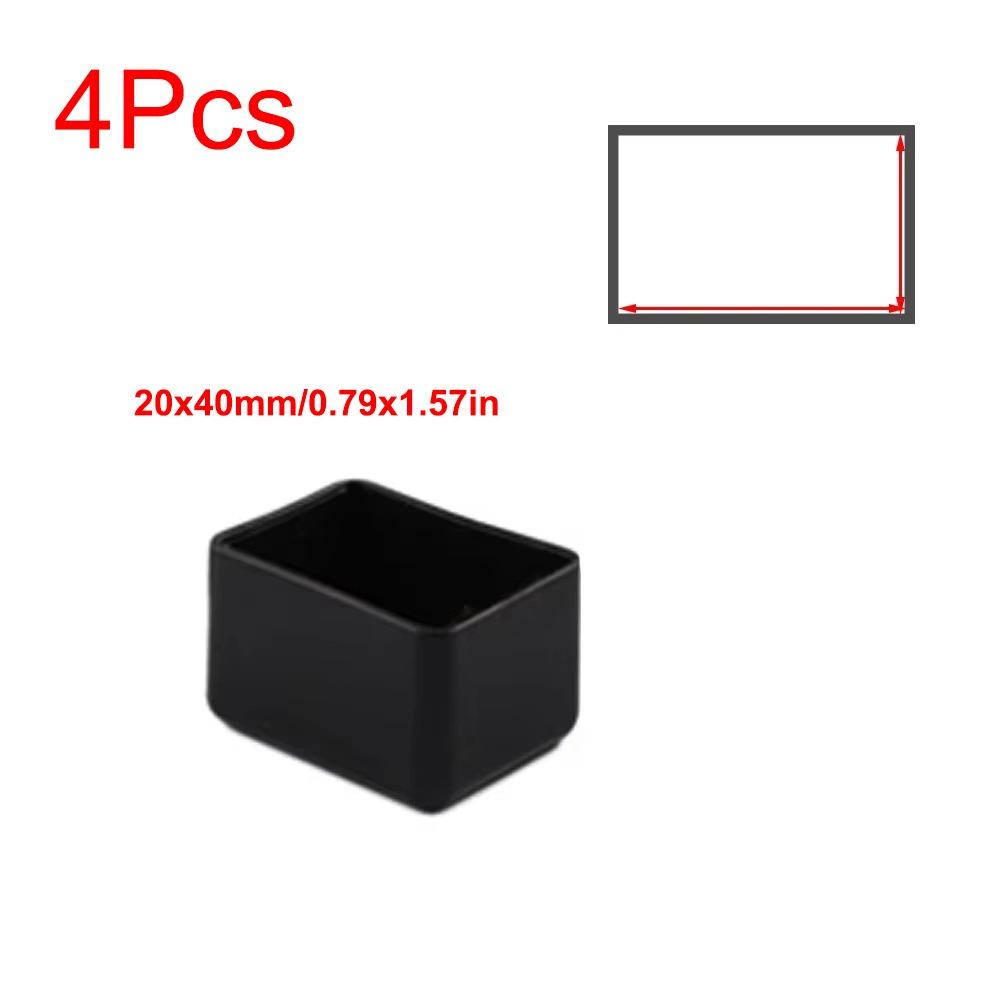 Non-slip Table Foot Caps Round Furniture Leveling Feet Floor Protector Pads Furniture Protection
