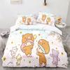 Комплект постельного белья Sanrio Little Twin Stars: одеяло, пододеяльник, наволочка, 2-3 предмета, детский и взрослый размер.
