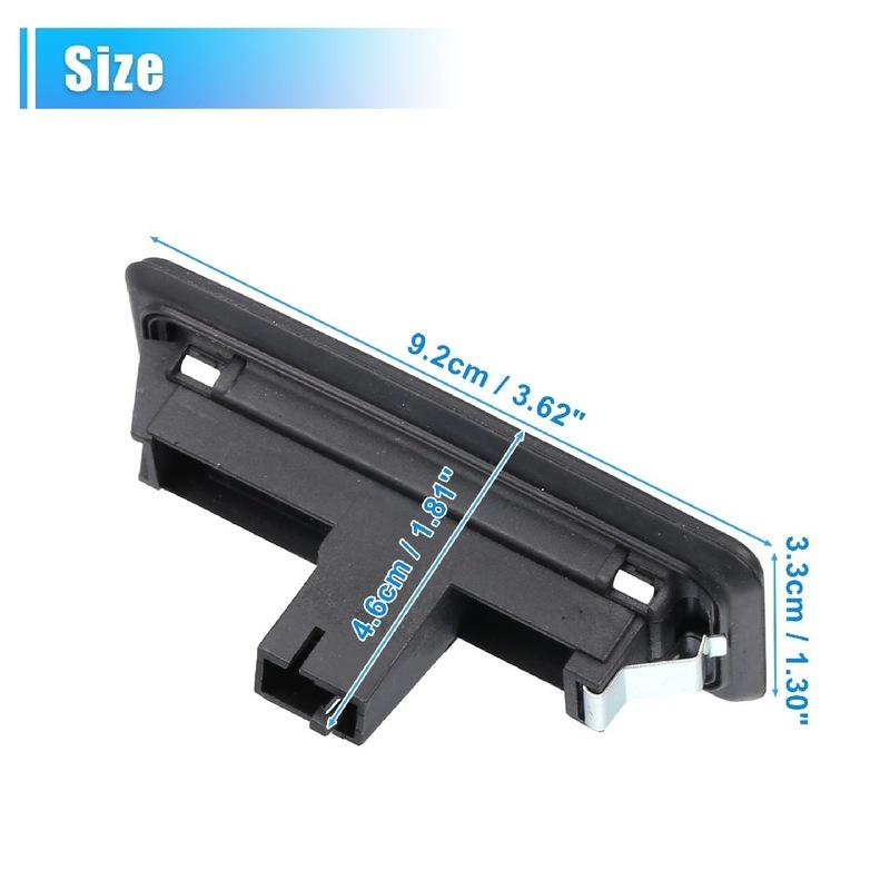 5E0827566 For Volkswagen Polo Mk5 2009-2017 Touran /For Skoda Emerging Yeti SEAT Car Trunk Button Handle Tail Door Switch Handle