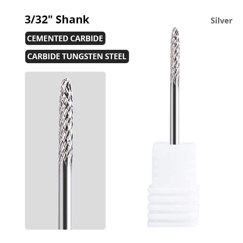 Керамическая фреза, маникюрные сверла для ногтей, электрические пилочки для ногтей, розовые, синие, шлифовальные насадки, фрезы, резак, аксессуары для заусенцев