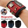 Magnetic Wristband for Holding Screws Nails Drilling Bits Wrist Tool Holder Belts with Strong Magnets Five Rows of Ten Magnets