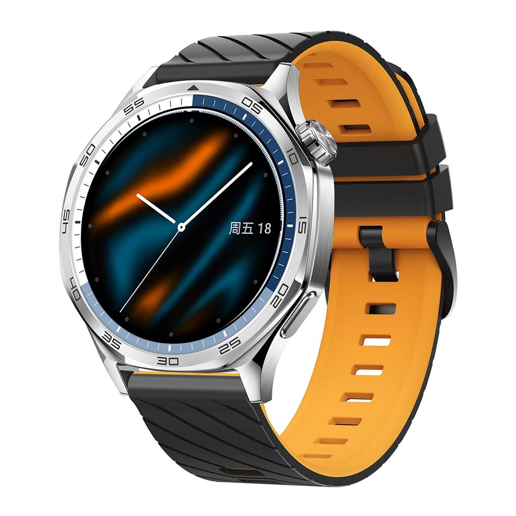 Сменный ремешок 22 мм для Amazfit Balance/GTR 4 3 2, силиконовый ремешок для часов Amazfit Bip 6 5/ Stratos 3 2 2S, регулируемый ремешок-браслет.