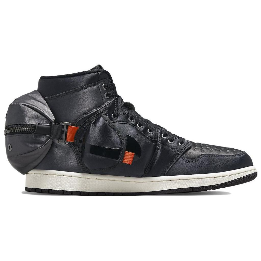 Кроссовки унисекс Air Jordan 1 Retro High Utility Stash черные антрацитовые с парусом DN4336-001