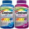 Centrum Silver for Men Silver Man Silver Woman 50+ Multivitamin Silver Set 250 Tablets, 2 Units
