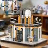 1623Pcs Aerospace Museum Building Blocks, Space Station Observatory Model With Led Light, Stem Educational Toy Gifts For Kids