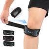 Наколенник с пателлярным ремешком, регулируемый наколенник, стабилизатор пателлярного сухожилия, поддерживающая лента для футбола, баскетбола, бега, прыжков, тренажерного зала, приседаний