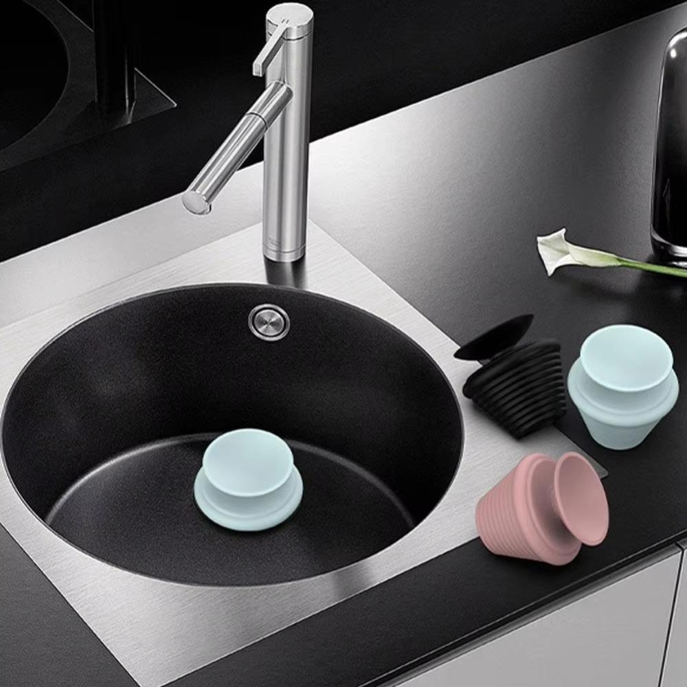 Anti-Clogging Tub Stopper Silicone Drain Stopper Useful Bathtub Drain Plug Bathroom Bathtub