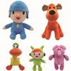 25cm Hot New  Pocoyo Plush Doll Kawaii Little P Youyou Peluche Barto Duck Puppy Lula Ellie Elephant Plush Toys Children's Toys
