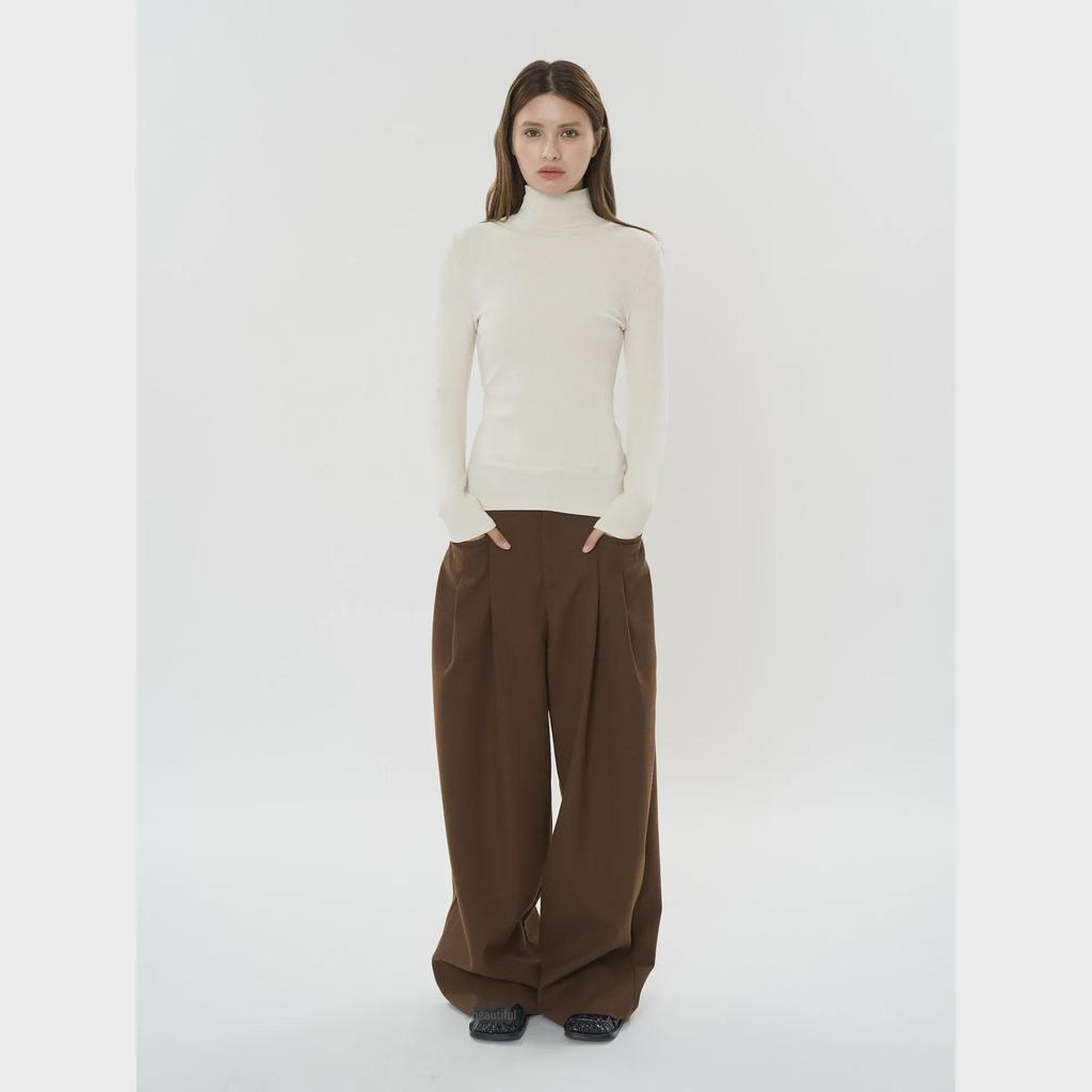 Женская бархатная футболка Louvre Winter в корейском стиле с высоким воротником - теплая, облегающая мода