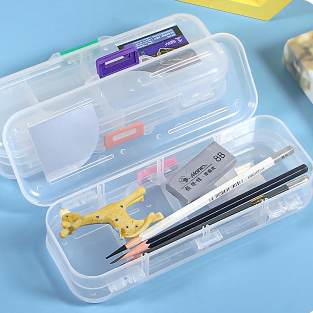 Пенал большой вместимости для хранения карандашей, канцелярский пенал, креативный пенал, школа