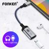 FONKEN Type C To Lightning Audio Adapter Headphone Jack Adapter Earphone Audio Cable for MacBook iPad Pro USB C To iPhone Converter