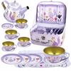 Tea Set In A Suitcase Fox Jug Tray Saucers Cups