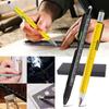 Многофункциональная ручка-линейка Шариковая ручка 8 в 1 Гаджет Прочная многофункциональная ручка